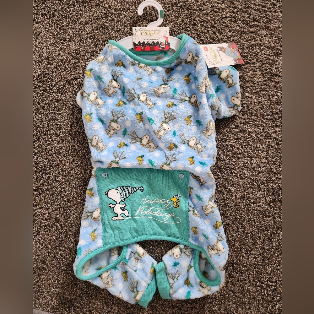 Peanuts pet pajamas
